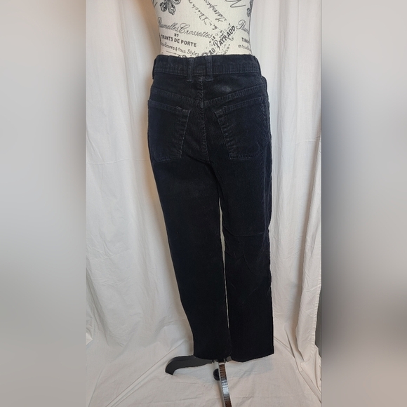 Gloria Vanderbilt corduroy jeans black, size 10 - Picture 3 of 4
